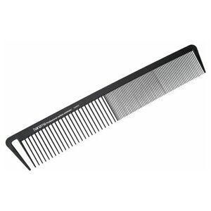 Harizma Расческа для стрижки волос Carbon Antistatic широкая 215 мм черная h10657