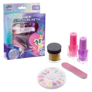 Hasbro Набор для дектор ногтей "Флаттершай", My Little Pony