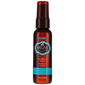 Hask Argan Oil Масло для восстановления и придания блеска волосам, 59 г, 59 мл, бутылка