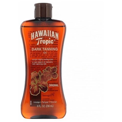 Hawaiian Tropic, Dark Tanning, Масло для загара, 236 мл