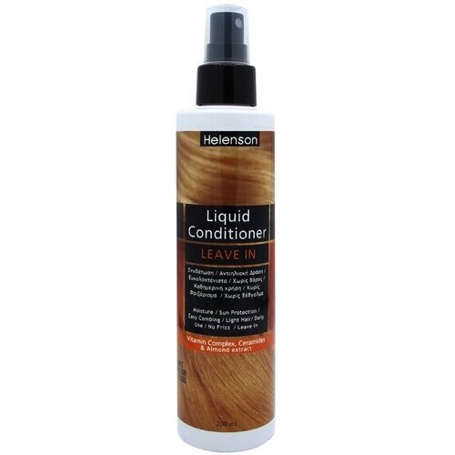 Helenson Hair Liquid Conditioner - Хеленсон Несмываемый жидкий кондиционер для волос, 200 мл -