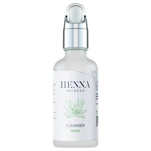 Henna Refresh Cleanser c соком алоэ, 50 мл, бесцветный, 50 мл