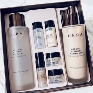 Hera Антивозрастной, пептидно-коллагеновый комплекс (2set) Age Away Aesthetic BX Peptides Collagen