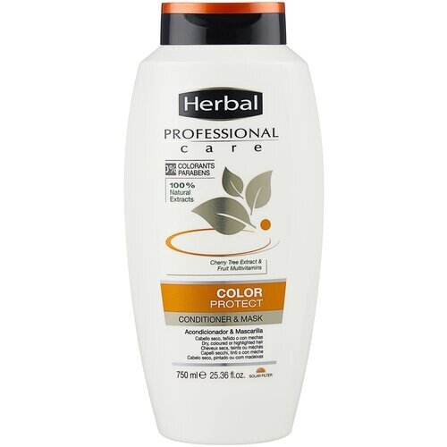 Herbal Кондиционер-Маска Color Protect для волос, 750 мл