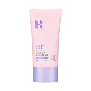 Holika Holika Make Up Sun Cream Matte Tone Up SPF 50+ PA (Солнцезащитный крем для лица + матовая база под макияж с тонирующим эффектом), 60 мл
