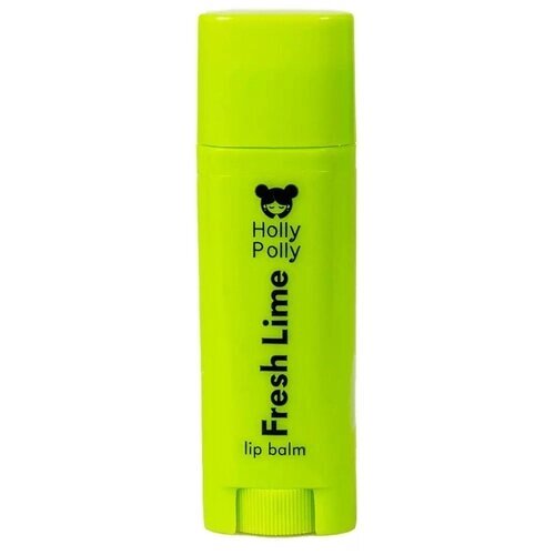 Holly Polly Бальзам для губ Toxic Свежий лайм, зеленый