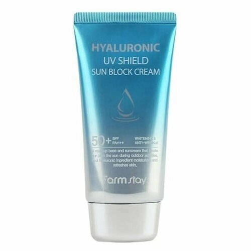 Hyaluronic UV Shield Sun Block Cream Солнцезащитный крем для лица с гиалуроновой кислотой 70 г