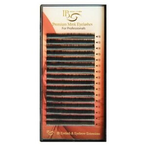 I-Beauty Ресницы черные - 20 линий, MIX (изгиб L; толщина 0,05; длина 8-13)
