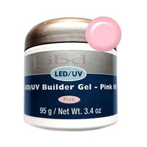 Ibd гель Builder Gel камуфлирующий, 95 мл, pink III