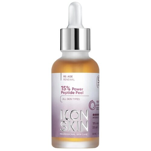 Icon Skin пилинг Re: Age renewal Power Peptide 15%30 мл