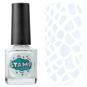 IRISK, Лак-краска для стемпинга Stamp Classic, 8мл (001 Полярный день)