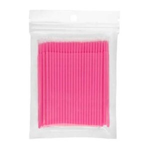 Irisk Professional Микрощеточки в пакете, M, 100 шт., розовый, 100 шт.