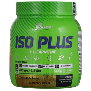 Iso Plus Powder + L-Carnitine Olimp Sport Nutrition (700 гр) - Холодный Чай