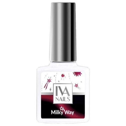 IVA Nails гель-лак Milky Way, 8 мл, 8
