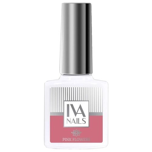 IVA Nails Гель-лак Pink Flowers, 8 мл, 10