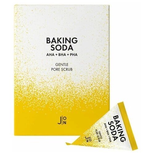 J: ON скраб Baking Soda Gentle Pore Scrub, 5 мл, 5 г, 20 шт.