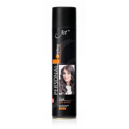 Jet Лак для укладки волос Personal Styling Объем и Стойкость, ультрасильная фиксация, 300 г, 300 мл
