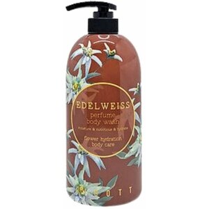 Jigott Гель для душа с экстрактом эдельвейса / Edelweiss Perfume Body Wash, 750 мл