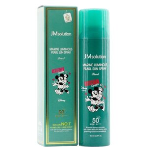 JMsolution Спрей солнцезащитный с жемчугом, Disney collection / Disney Mickey & Minnie Sun Spray SPF50+180 мл