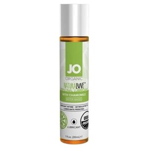 JO Naturalove USDA Organic Personal Lubricant, 30 мл, ваниль, 1 шт.