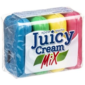 Juicy Cream Крем-мыло Mix, 4 шт., 90 г