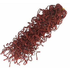 Канекалон Зизи, косички кудрявые, волосы для наращивания, афрокудри 65 см, цвет ярко-каштановый