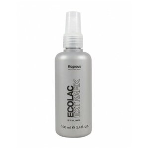 Kapous Жидкий лак для волос Ecolac Extrafix, экстрасильная фиксация, 100 г, 100 мл