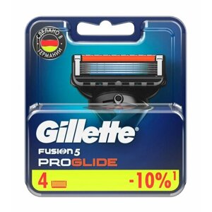 Кассеты сменные для бритья Gillette Fusion ProGlide ~ 4 шт.