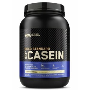 Казеиновый протеин OPTIMUM NUTRITION 100% Casein Gold Standard 825 г, Ванильный крем