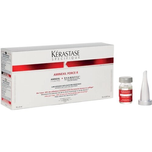Kerastase specifique ампулы от выпадения волос aminexil 10*6 мл