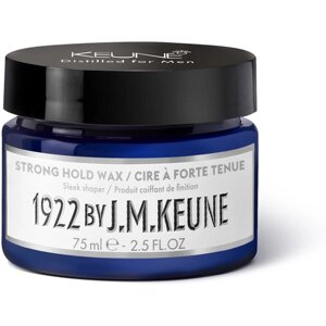 Keune 1922 Styling for Men Воск для волос сильной фиксации Strong Hold Wax 75 мл