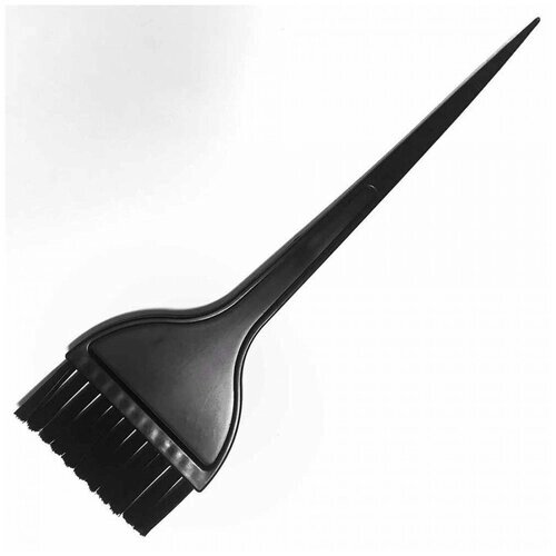 Кисть для окрашивания волос черная, ширина 6 см Lunica de arti