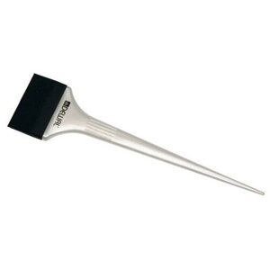 Кисть-лопатка DEWAL для окрашивания, силиконовая, черная с белой ручкой, широкая 54мм DEWAL MR-JPP144