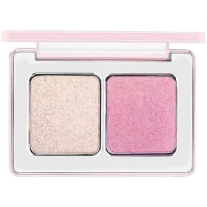 Компактные румяна-хайлайтер NATASHA DENONA Diamond & Glow blush & highlighting powder 4g