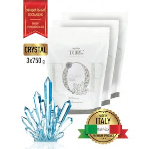 Комплект Воск горячий (пленочный) ITALWAX Top Line Crystal (Кристалл) гранулы 750 гр. х 3 шт.