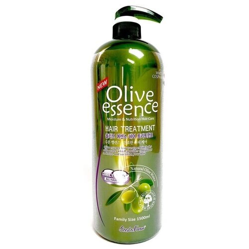 Кондиционер для волос с Оливой и Аминокислотами Olive & Amino Treatment Hair Rinse Organia Bio, WHITE COSPHARM 1500 мл