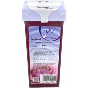 Konsung Beauty, Воск для депиляции в картридже Роза, 150 грамм, для эпиляции, для удаления волос