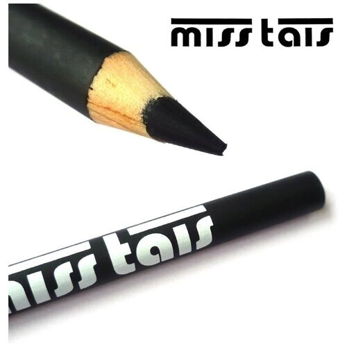 Контурный карандаш для глаз и век MISS TAIS черный, Бразилия