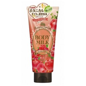 Kose Молочко для тела с ароматом персика - Precious garden body milk honey peach, 200г