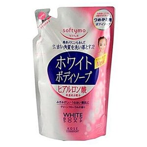 Kose Мыло для тела жидкое с цветочным ароматом з/б - Softymo soap hyaluronic, 420мл