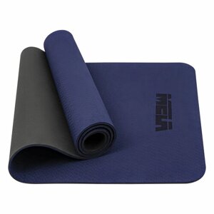 Коврик для йоги и фитнеса MELA, темно-синий