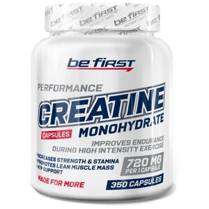 Креатин Be First Creatine Monohydrate Capsules, 350 шт.