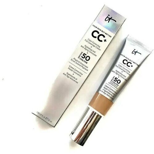 Крем CC IT Cosmetics+ SPF 50, 75 мл, оттенок: Tan