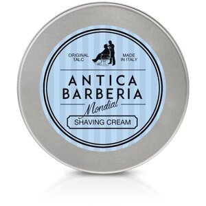 Крем для бритья Mondial ANTICA BARBERIA "ORIGINAL TALC" с фужерно-амбровым ароматом, алюминиевая чаша, 150 мл CL-ALL-TALC