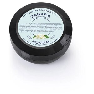 Крем для бритья Mondial "ZAGARA" с ароматом флёрдоранжа, пластиковая чаша, 75 мл TP-75-Z