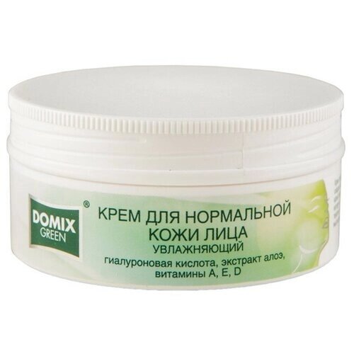 Крем для лица Domix Green для нормальной кожи, увлажняющий, 75 мл