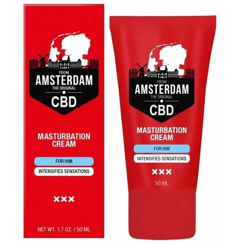 Крем для мастурбации для мужчин CBD from Amsterdam Masturbation Cream For Him - 50 мл. (цвет не указан)