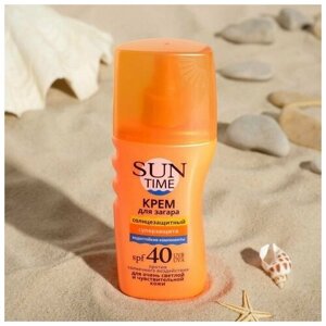 Крем для загара "Биокон" солнцезащитный SPF 40, 150 мл. В упаковке шт: 1