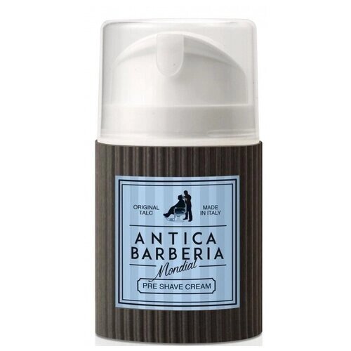 Крем до бритья mondial antica barberia "original TALC" с фужерно-амбровым ароматом, 50 мл PS-50-TALC