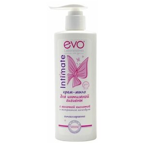 Крем-мыло для интимной гигиены Evo с молочной кислотой и экстрактом календулы, 200 мл G-N-194986005